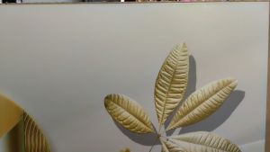 Himalaya Painting Unique Abstract Design (40cmx40cm) Frameless Waterproof Sintraboard Decorative Wall
