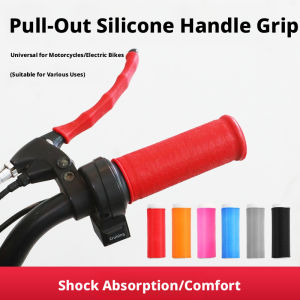 Semetal Silicone xe máy bicyclehandle bọc tay cầm chống trượt cần phanh ống bọc ghi đông cho xe máy xe đạp