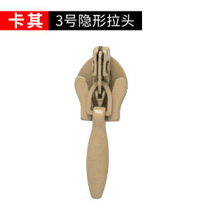 อุปกรณ์เสริมซิปแบบซ่อนยาวหลากสีหมอนกอดปลอกผ้านวมหัวซิปเล็กหัวซิปล็อคดึงหัวซิปล็อคสำหรับเสื้อผ้ากางเกงกระโปรง