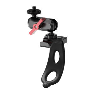 Mini Silicone Bracket Fishing Motorcycle Handlebar Rod Mount for Gopro 13 DJI OSMO 360 Insta360 X5 Action Camera Quick Release