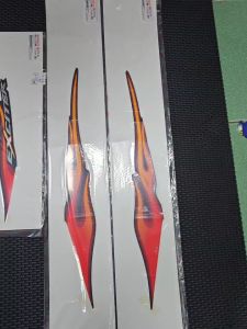 Tem exciter 2010 đỏ lửa chính hãng yamaha đầy đủ các đời chính hãng và tem 3 lớp cho ae cần