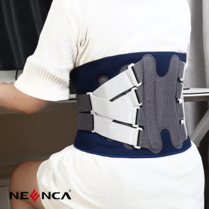 NEENCA Back Support Brace Adjustable Lumbar Support for Pain Relief of Back/Lumbar/Waist Waist Wrap with Spring Stabilizers for Injury Herniated DiscSciatica Scoliosis and more - FSA/HSA APPROVED