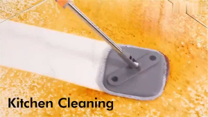 360° Spin Square Mop M16 Square Spin Mop and Bucket Set with Dirty/Clean Water Separation System Self Rotating Mop-Head for Hardwood Tile Marble Floors