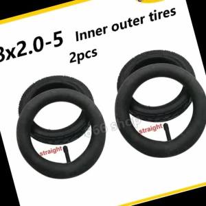 Lốp Khí Nén 8X2.0-5 Dành Cho Xe Tay Ga Điện Và Xe Đẩy Em Bé 8 Inch Ruột Và Vỏ Lốp Lốp Xe Máy & Bánh Xe