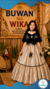 Buwan ng Wika Book Character Maria Clara Filipiniana Dress for Kids Cultural Events Philippines