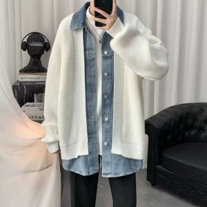 Casual Mens Set Stylish Autumn Long Sleeve Polyester Fiber Youth Fashionable Outerwear Jacket And Pants Ensemble Cool