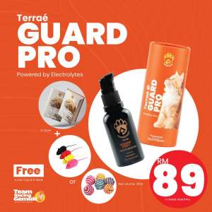 Vitamin Gemukkan dan Lebatkan Bulu Kucing (Guard Pro)