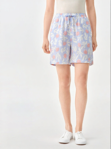 Purcotton | Ultra-soft Double-layer Cloth Womens Shorts