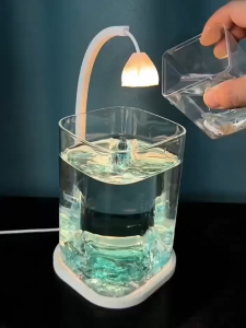 Transparent Fish Tank Mini Fish Tank Landscaping Ornaments Durable Fish Bowl Desktop Aquarium Tank