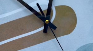 Jam Dinding Sdolcinato Series Diameter Besar 30cm Mesin Sweep Silent Movement Aesthetic Unik Lucu