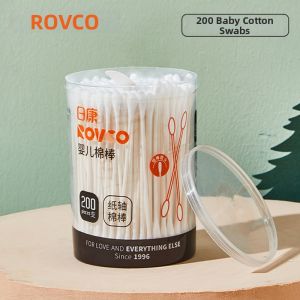 Rovco | Infant Ear & Nose Care Cotton Swabs 200 Pieces