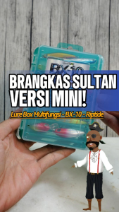 Box Pancing Superstar BX-10 – Double Side Lure Storage Reversible Box Material ABS (14x10x3 cm)