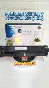 2 Units Compatible 125A / CB543A MG High Quality Compatible Color Laser Toner Magenta Cartridge for HP Color LaserJet CP1210 / CP1215 / CP1510 / CP1515 / CP1515n / CP1518 / CP1518NI / CM1300 / CM1312 MFP / CM1312NFI MFP / CM1512 MFP Printer Ink