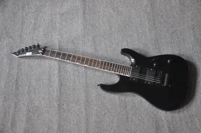 ESP Black Electric Guitar EMG Active Pickups Tremolo Bridge 24 Frets Professional Guitar