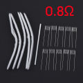 1Set DIY Rebuild Kit 1.0ohm/0.8ohm for URSA Nano Mesh Coil Resistance Wire Replacement Accessories Tool. 
