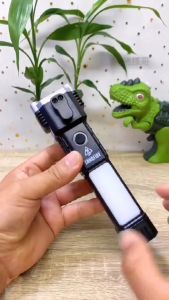 Charging long battery life super bright (working hours 8-12 hours) multi-function USB LED safety hammer flashlight outdoor string light super bright emergency light water proof