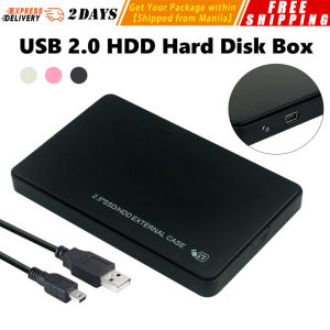 ❤️ 【Local Warehouse】2.5" SATA to USB3.0 HDD Enclosure Mobile Hard Drive Cases for SSD External Storage HDD Box With USB3.0/2.0 Cable ABS CYB-USB-HDD-Case