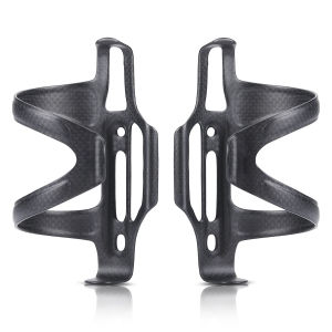 HUALONG Carbon Side Load Bicycle  Water Bottle Cage Mountain Road Bike Water Bottle Holder Matte Black Weight (22±2g)