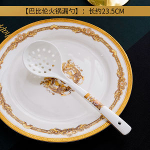 Thìa Gốm Dài Tay Cầm Bằng Xương Dài Dùng Để Nấu Ăn Và Rót Súp Bộ 2 Thìa Dùng Trong Gia Đình Thìa Gốm Dùng Để Nấu Súp Và Lọc