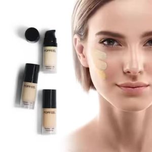 POPFEEL Flawless Satin Foundation Full Coverage Waterproof & Sweatproof Long-Lasting for Perfect Base