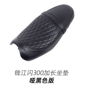Foldable Waterproof Motorcycle Seat Cushion for Qianjiang Flash 300 Dual Person Backrest Mudguard Side Bag Protection Bar Modification Part