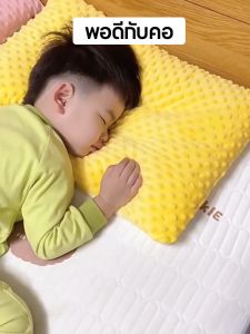 หมอนเด็กผ้าฝ้ายปลอดภัย รูปสัตว์/รถยนต์ สำหรับนอนหลับ 0-6 ปี