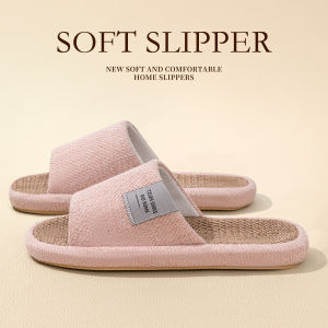 TZLDN | New Breathable Anti-slip Hemp Indoor Slippers for Women