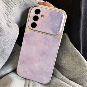 Marble Case For Samsung A16 A17 A57 A56 5g A36 A37 A27 A07 A55 A54 A26 A35 A25 S25 S24 S23 FE S26 Ultra Plus Lanyard Soft Cover