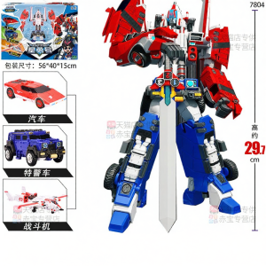 TUOBAOZHANSHI | Transformable Robot Train Armor Model