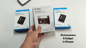 KingMa LP-E17 Storage Dual Slot charging Case with Fast Charging Voltage for Canon LP-E17 Battery ( Only Charger )