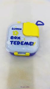 Comel Kids Colour Lunch Box 304 Stainless Steel Containers Budak Bekas Makan Sekolah