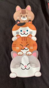 ATASAN KAOS ANAK KATUN LENGAN PENDEK DISTRO CAT KUCING