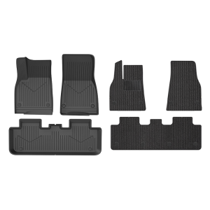 YESHAAN | Custom Fit for Tesla Models Full TPE Base Mat Carpet Foot Mat