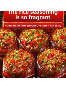 Colorful Garlic Pepper Sauce
