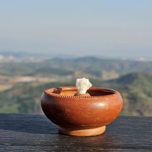 ตะเกียงน้ำมันพืช พร้อมไส้ตะเกียง จุดได้นาน 5 ชั่วโมง#ตะเกียงน้ำมัน#ตะเกียงดินเผา#ตะเกียง