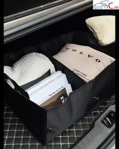 (140) Túi Vải Lớn Dạng Hộp Để Đồ Cốp Ô Tô Gấp Gọn Tiện Lợi