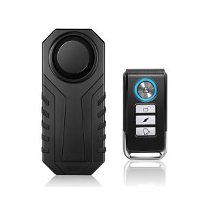 Elecpow Bicycle Anti Theft Alarm 113dB Waterproof Motorcycle Electric Bike Alarm Wireless Remote Remote Vibration Detector Alarm