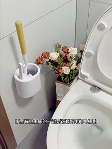 QIAOLESEN | Home Use No-Dead-Corners New Toilet Brush