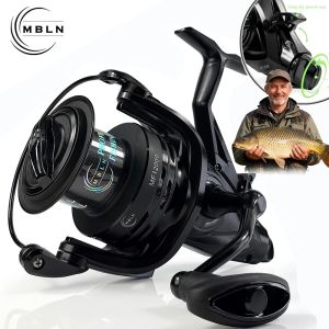 Máy Câu Cá Chép Dòng MBLN 12000 Hệ Thống Phanh Kép Tỉ Số Truyền 4.9:1 Cuộn Và Tay Cầm Bằng Nhôm Máy Câu Quay Tay Quay Xa Dành Cho Cá Chép Nước Ngọt Và Cá Chó.