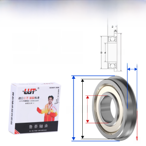 Flange Retaining Edge Bearing F6000 6001 6002 6003 6004 6005 6006 6007zz 2RS