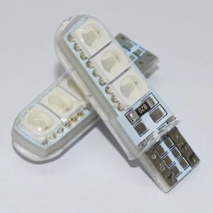 Lampu LED senja/sein T10 6led flashing RGB 12V/24V
