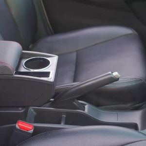 Hộp Đựng Đồ Tỳ Tay Trung Tâm Hai Lớp Suzuki IGNIS Bằng Da/nhựa ABS Phụ Kiện Ô Tô Lắp Đặt Chuyên Dụng