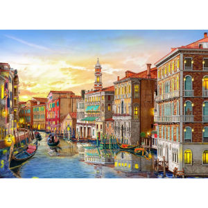 European Architecture Jigsaw Puzzle 500/1000/1200/2000PCS Historic Scene Focus Activity Leisure Time Gift