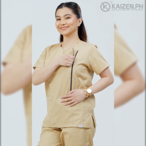 Scrub Suit 1st Gen KSS-48 Zipper Collection 11-inch zipper opening Top 5-pocket Pants