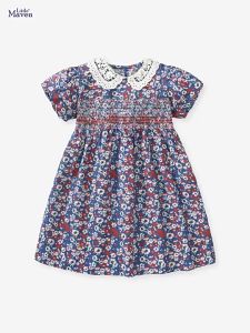 Váy Little Maven bé gái mùa hè mới phong cách Âu Mỹ S1899