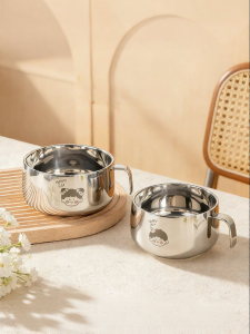 onlycook | Stainless Steel Children Dish Anti-scald
