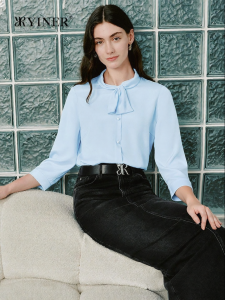 French Elegance Silk Shirt