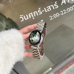 สายนาฬิกาสแตนเลส 22 มม. เหมาะสำหรับ Samsung Galaxy Gear S3 Huawei GT4 5 22 มม. Xiaomi Amazfit Bip GTR 2356