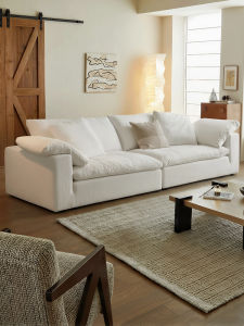 BULEIER | Sofa Vải Cotton Linen Thiết Kế Đơn Giản Có Thể Giặt Được