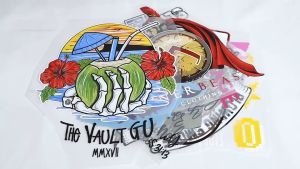 50Pcs Custom DTF Heat Transfer Iron On Name Size Brand Logo Personalized Collar Neck Labels Stickers Washable Tags For T-Shirt Clothes